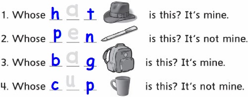 missing letters